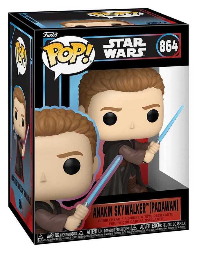 Funko Pop!: Star Wars - Anakin Skywalker (Padawan) #864 Bobble-Head Vinyl Figure