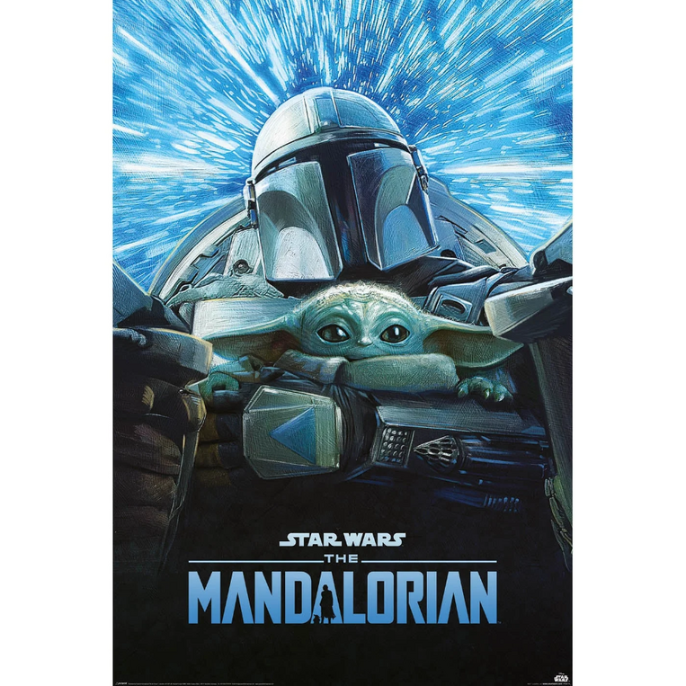 Star Wars: The Mandalorian (Lightspeed) 61x91.5cm Maxi Poster - PP35170