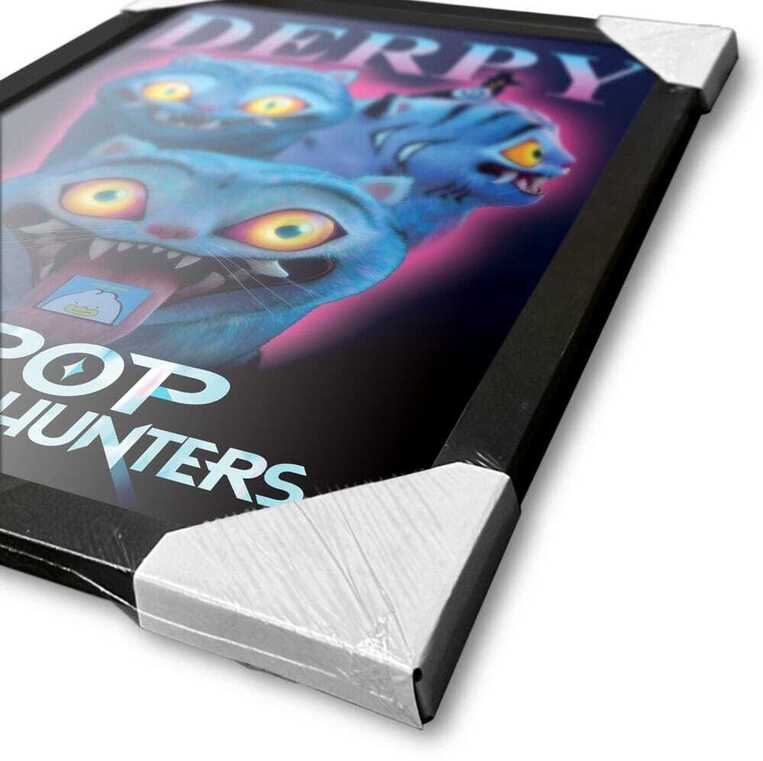 KPop Demon Hunters Collector Print Framed Poster Derpy 30 x 40 cm - FP2510428