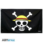 One Piece - Flag "Skull - Luffy" (70x120) - ABYDCT002