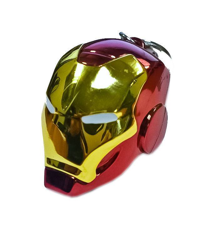 Marvel Comics Metal Keychain Iron Man Helmet - SMK002