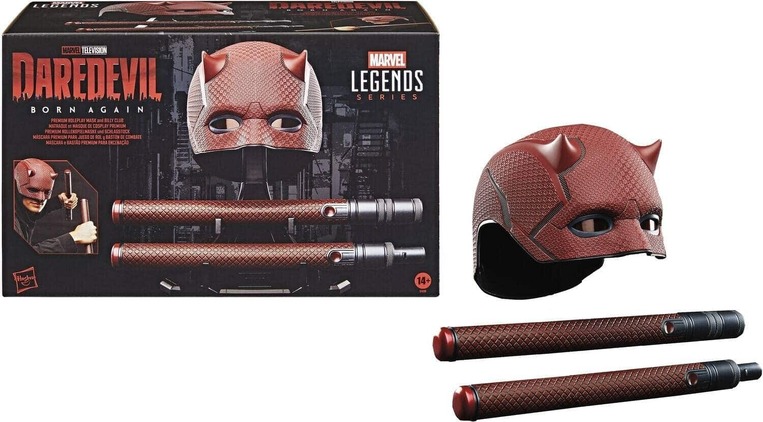 Marvel Daredevil: Born Again Premium Roleplay Mask and Billy Club - G1598