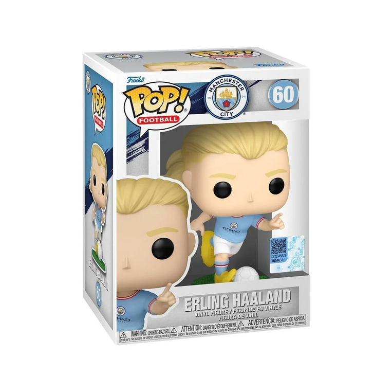 Funko Pop! Football: Manchester City - Erling Haaland #60 Vinyl Figure