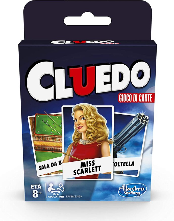 Classic Card Games Cluedo - E7589