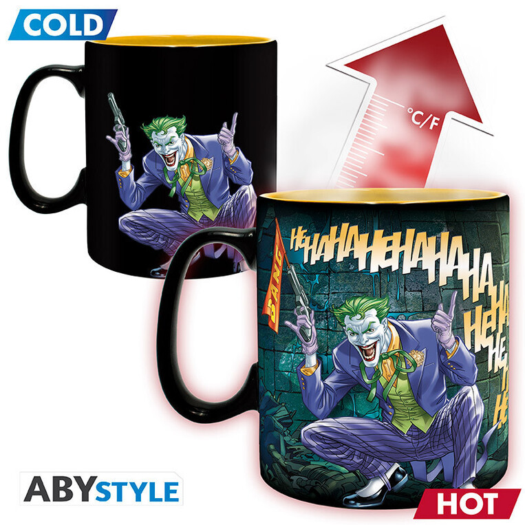 Dc Comics Mug Heatchange 460ml "Batman & Joker" - ABYMUGA561 