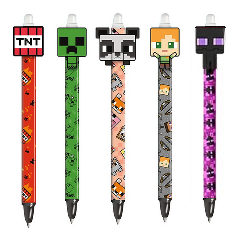Minecraft Erasable Gel Pen - SR2404546