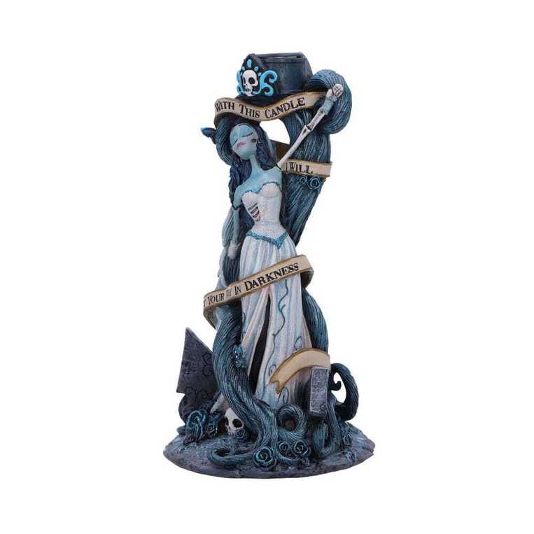 Corpse Bride Candle Holder With This Candle Vow 19 cm - NEMN-B7256C25