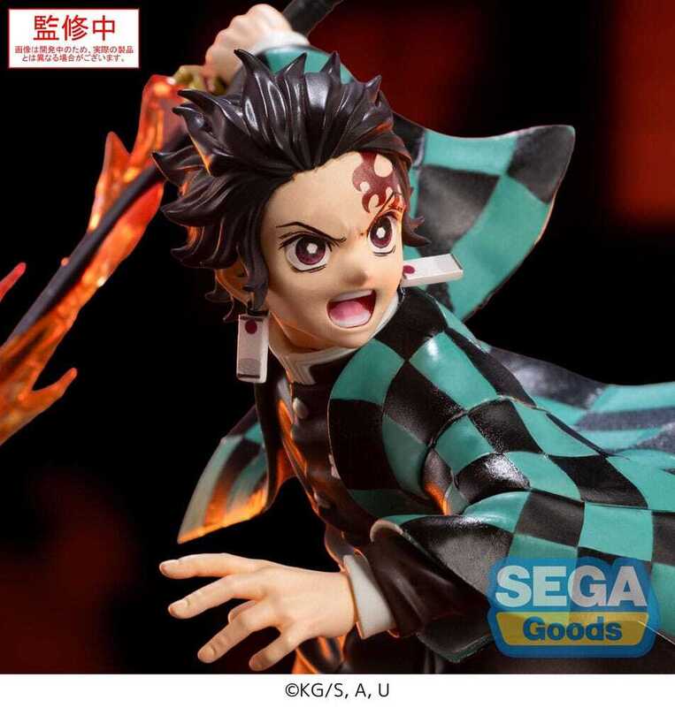 Demon Slayer: Kimetsu no Yaiba Xross Link Anime PVC Statue Tanjiro Kamado 15 cm - SEGA45594