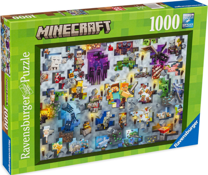 Puzzle 1000 pieces - Minecraft: Challenge - 05-17188
