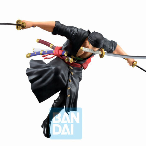 One Piece Third Act Wano Country Roronoa Zoro Ichibansho figure 17cm - BA60206