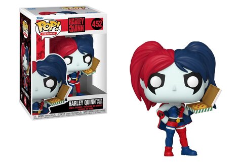 Funko POP! DC Heroes - Harley Quinn with Pizza Figure #452