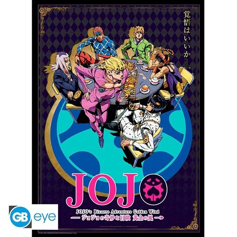 Jojo's Bizarre Adventure Poster Chibi 52x38 Golden Wind - ABYDCO734