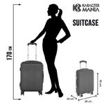 Wednesday Uniform ABS Trolley Suitcase 55cm - KMN062267