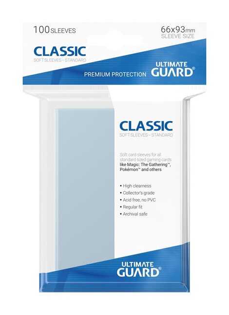 Ultimate Guard Classic Sleeves Standard Size (100) - UGD010001