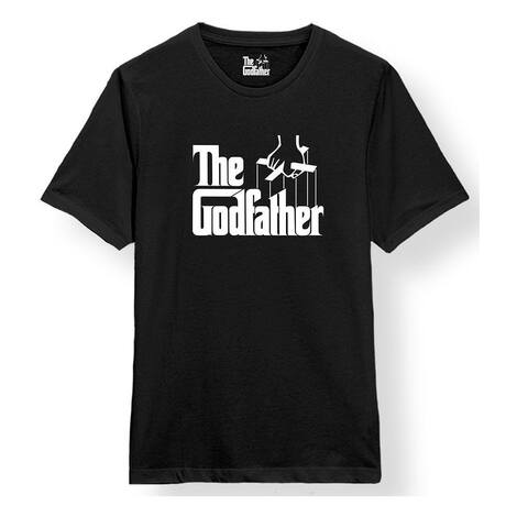 The Godfather T-Shirt Logo (Black) - GOD06038TSB