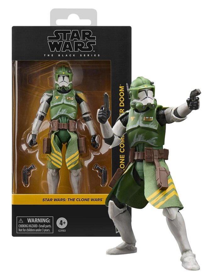 Star Wars: The Clone Wars Black Series Action Figure Clone Commander Doom 15 cm - G3193