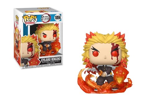 Funko Pop! Premium: Demon Slayer- Kyojuro  Rengoku (9th Form) #1856 Vinyl Figure