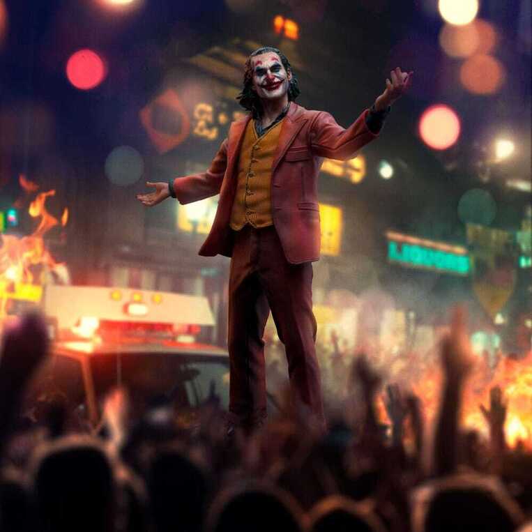DC Comics Art Scale Deluxe Statue 1/10 Joker (Arthur Fleck) 19 cm - IS95682