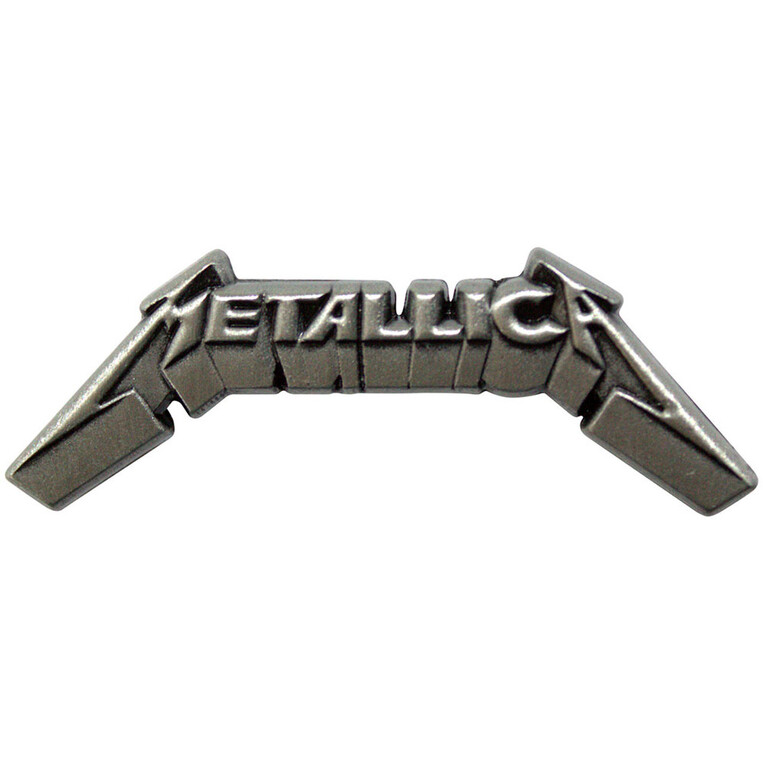 Metallica Pin Badge: 3D Logo - METPIN07