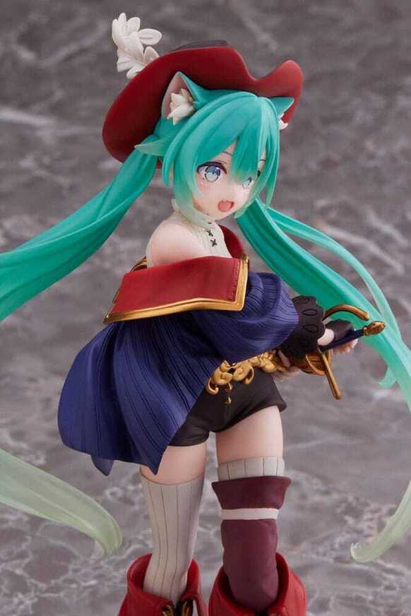 Hatsune Miku PVC Statue Hatsune Miku Wonderland Puss in Boots 18 cm (with bonus) - TAPR451994900