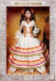 Barbie Signature Doll Día De Muertos In Ruffled Cream Gown - JBJ05