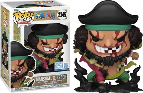 Funko Pop! Animation: One Piece - Marshall D. Teach (Black Hole) (Special Edition) #2345 Vinyl  Figure