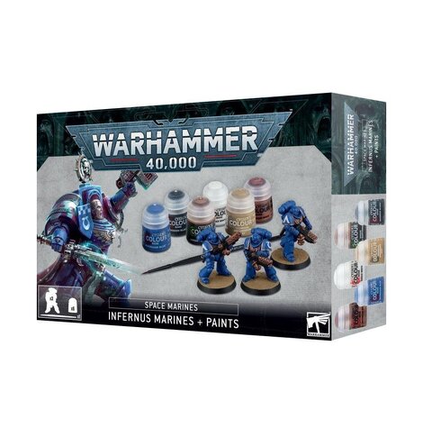 Warhammer 40000 - Infernus Marines + Paints Set (60-11)