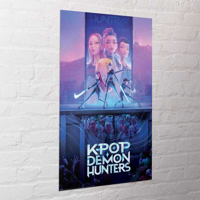 KPop Demon Hunters Poster Pack Movie Key Art 61 x 91 cm - PP2510407