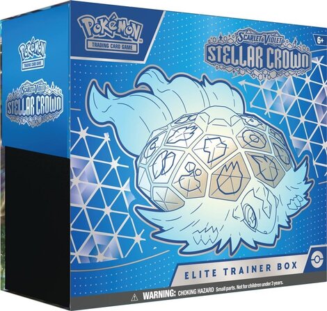 Pokemon TCG Scarlet & Violet Stellar Crown - Elite Trainer Box