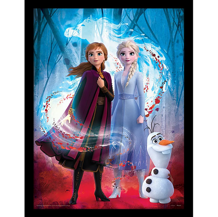 Disney Frozen 2 (Guiding Spirit) Wooden Print (Framed) 30 x 40cm - FP12588P