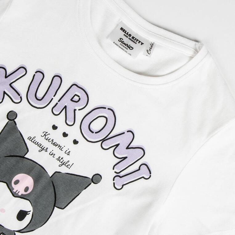 Hello Kitty Kuromi Crop T-shirt - CRD2900002844