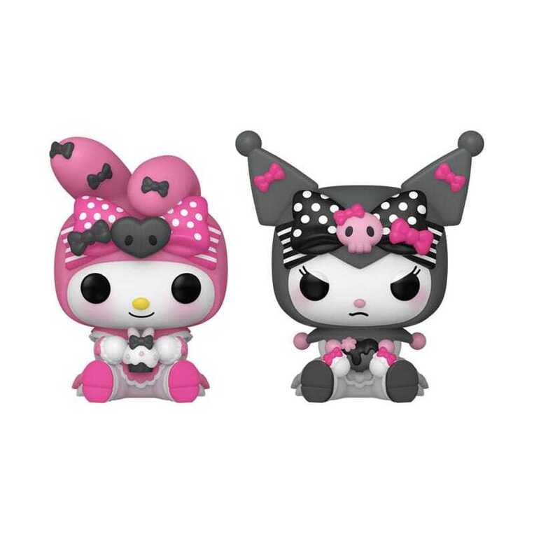 Funko Pocket POP! Sanrio: Hello Kitty and Friends - Kuromi & My Melody (20th Anniversary) 2-Pack Figures