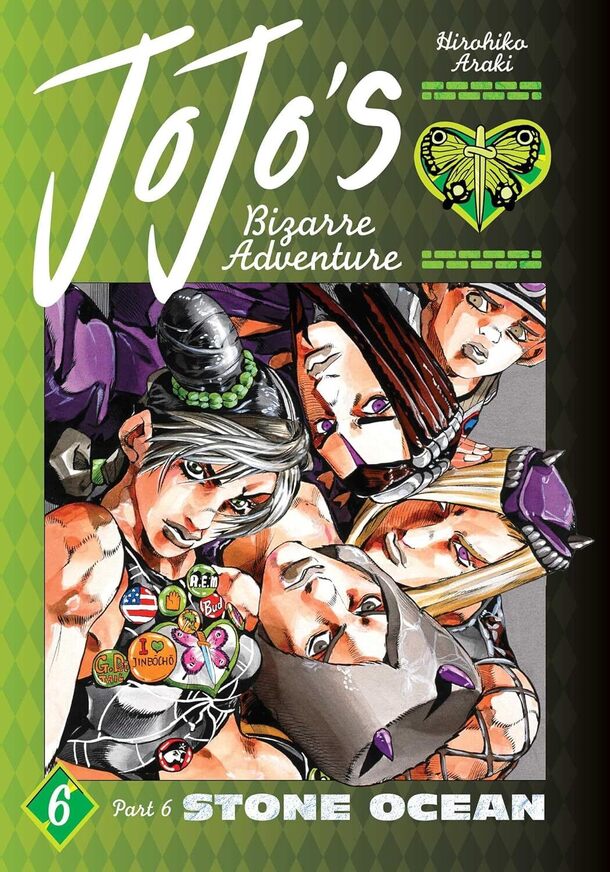 JoJo's Bizarre Adventure: Part 6--Stone Ocean, Vol. 6 Hardcover