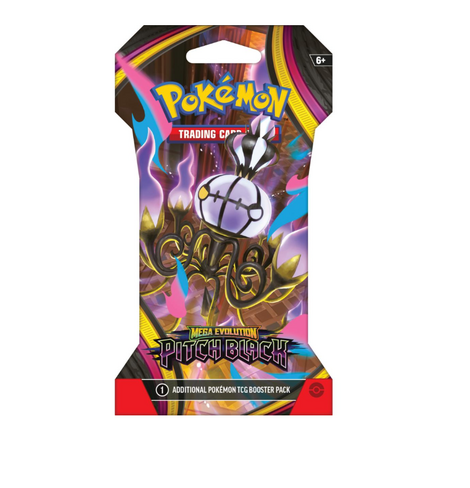 Pokemon TCG Mega Evolution: Pitch Black - Sleeved Booster - POK104243