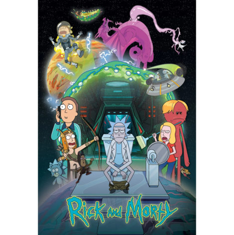 Rick and Morty (Toilet Adventure) Maxi Poster 61 x 91.5cm - PP34955