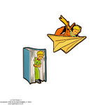 The Little Prince Set of 2 pins Enchanted Storybook - CR3245