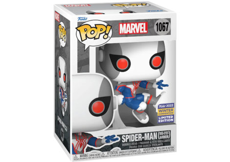 Funko POP! Marvel - Spider-Man (Bug-Eyes Armor) #1067 (Winter Convention 2022 Exclusive) Figure