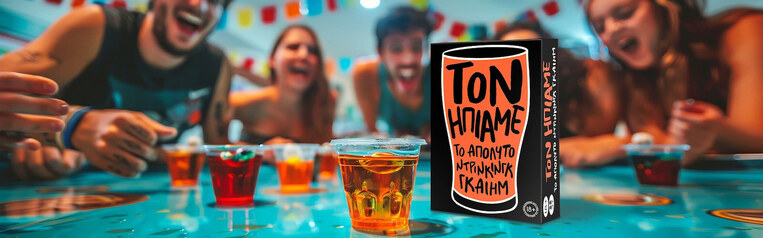 Επιτραπέζιο Παιχνίδι Ενηλίκων "Τον Ήπιαμε" - AS24600