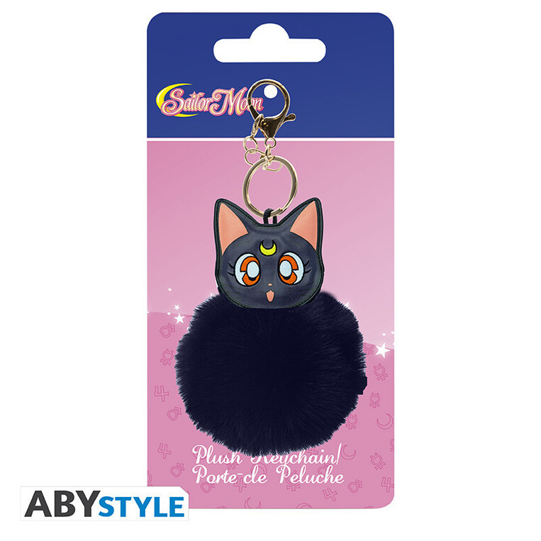 Sailor Moon Plush Keychain Luna - ABYKEY644