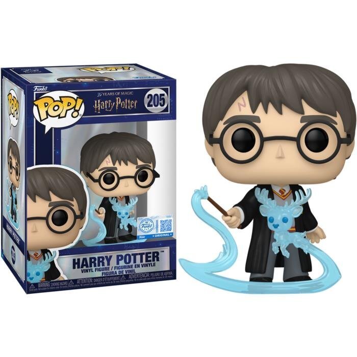 Funko POP! Harry Potter - Harry Potter with Patronus #205 (Exclusive) Figure