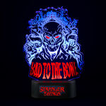 Stranger Things Bad To the Bone Led Lamp - LAMPL003