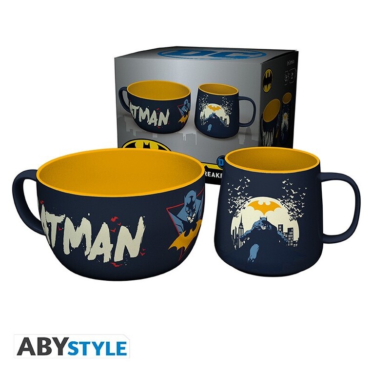 Dc Comics Breakfast Set Mug + Bowl - BS0036