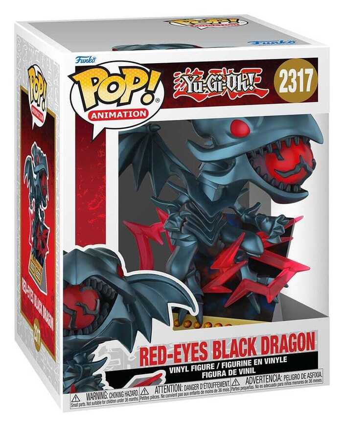 Funko Pop! Premium: Yu-Gi-Oh! - Red Eyes Black Dragon #2317 Vinyl Figure