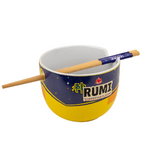Kpop Demon Hunters Ramen Bowl with Chopsticks Rumi Superstar Flavor - CR4420