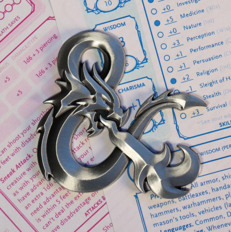 Dungeons & Dragons Limited Edition Ampersand Medallion - HAS-DUN20