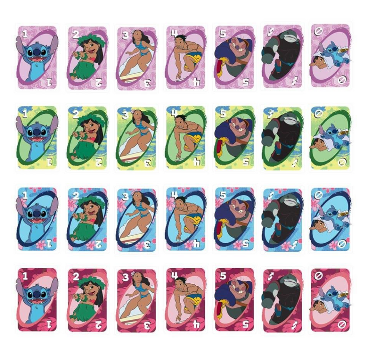 Disney Lilo & Stitch Επιτραπέζιο Παιχνίδι UNO - JCC10