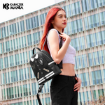 Wednesday Black Casual Backpack Wednesday Varsity Casual (Black) - KMN06144