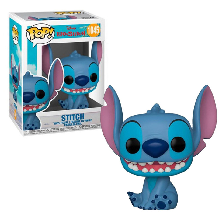 Funko POP! Disney: Lilo & Stitch - Smiling Seated Stitch Figure #1045