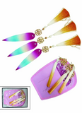 Kpop Demon Hunters Set of 3 Throwing Knives, 19 cm. Zoey Huntrix - S8103
