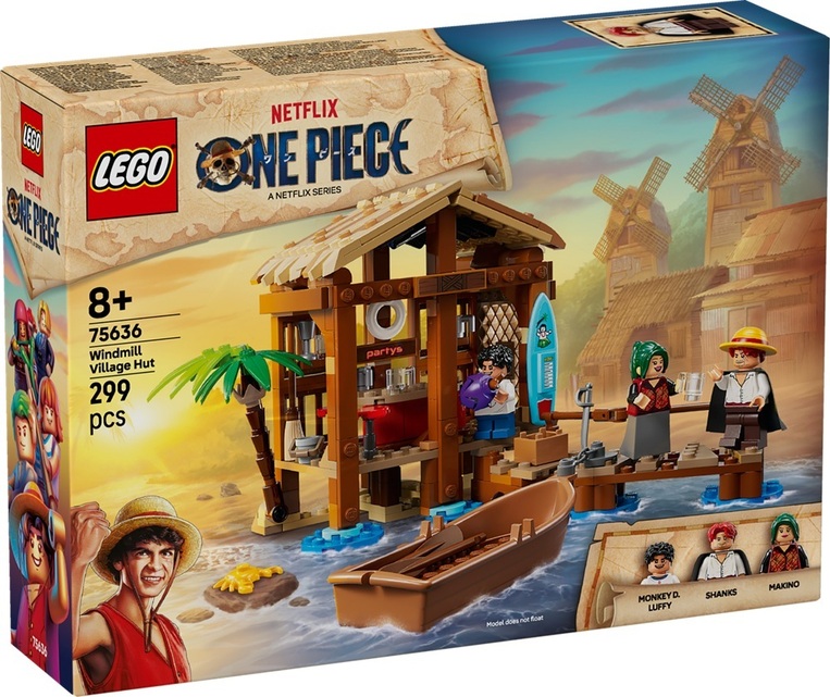 LEGO One Piece Windmill Village Hut - 75636